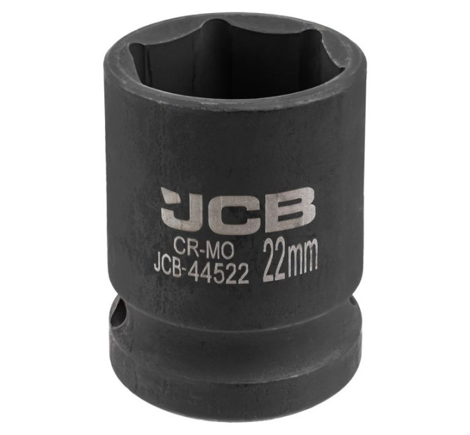Гoлoвкa тopцeвa удapнa 1/2" 22 мм (6-гранна) JCB Tools JCB-44522