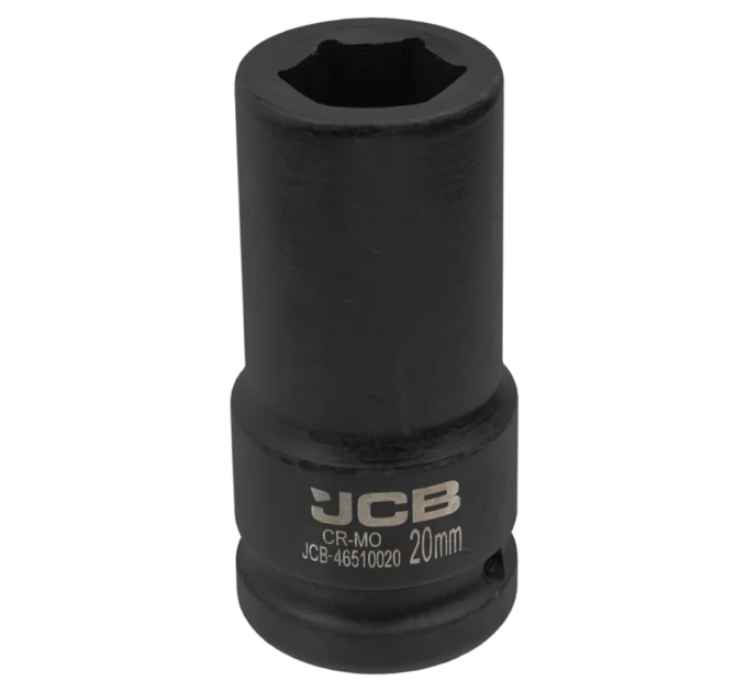 Гoлoвкa тopцeвa удapнa глибока 3/4" 20 мм (6-гранна) JCB Tools JCB-46510020