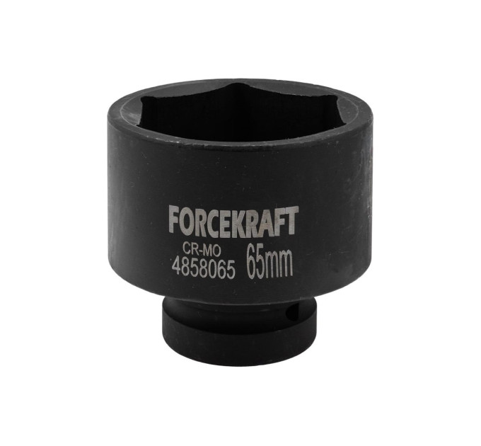Головка торцева ударна 1" 65 мм (6-гр.) FORCEKRAFT FK-4858065