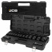 Набір головок ударних глибоких 15 од. 1/2" (12-гр.) JCB Tools JCB-4166D-9MPB