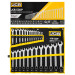 Набір ключів ріжково-накидних в чохлі 25 пр. (6-32 мм) JCB Tools JCB-5261P