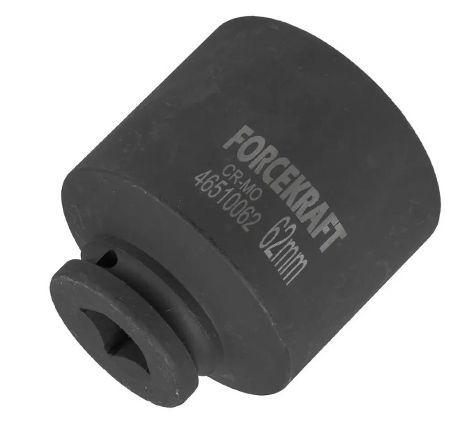 Головка торцева ударна глибока 3/4" 62 мм (6-гр.) FORCEKRAFT FK-46510062