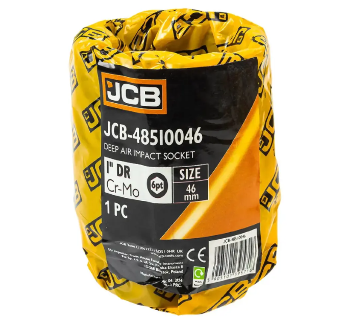 Головка торцева ударна глибока 1" 46 мм (6-гр.) JCB Tools JCB-48510046