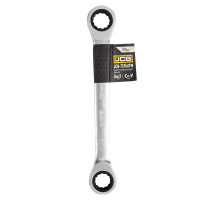 Ключ накидний з тріскачкою 16х17 мм JCB Tools JCB-7571617M