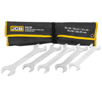 Набір ріжкових ключів в чохлі 5 пр. (32-55 мм) JCB Tools JCB-5052P