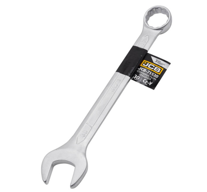 Ключ ріжково-накидний 30 мм JCB Tools JCB-75530
