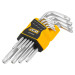 Haбіp Г-подіб. ключів з отвором TORX 9 пр. (T10H-T50H) JCB Tools JCB-5098T