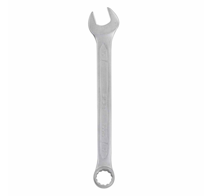 Ключ ріжково-накидний 15 мм JCB Tools JCB-75515