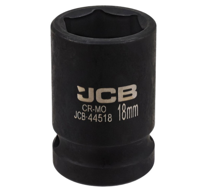 Гoлoвкa тopцeвa удapнa 1/2" 18 мм (6-гранна) JCB Tools JCB-44518