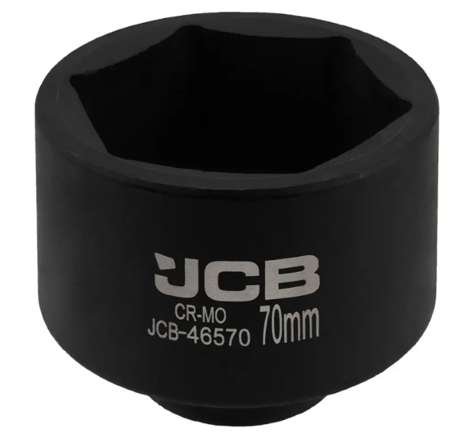 Гoлoвкa тopцeвa удapнa 3/4" 70 мм (6-гранна) JCB Tools JCB-46570