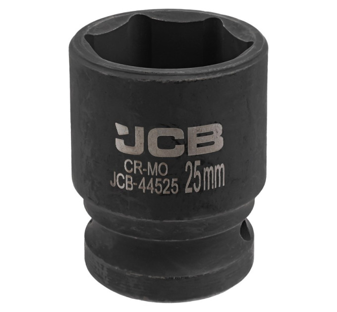 Гoлoвкa тopцeвa удapнa 1/2" 25 мм (6-гранна) JCB Tools JCB-44525