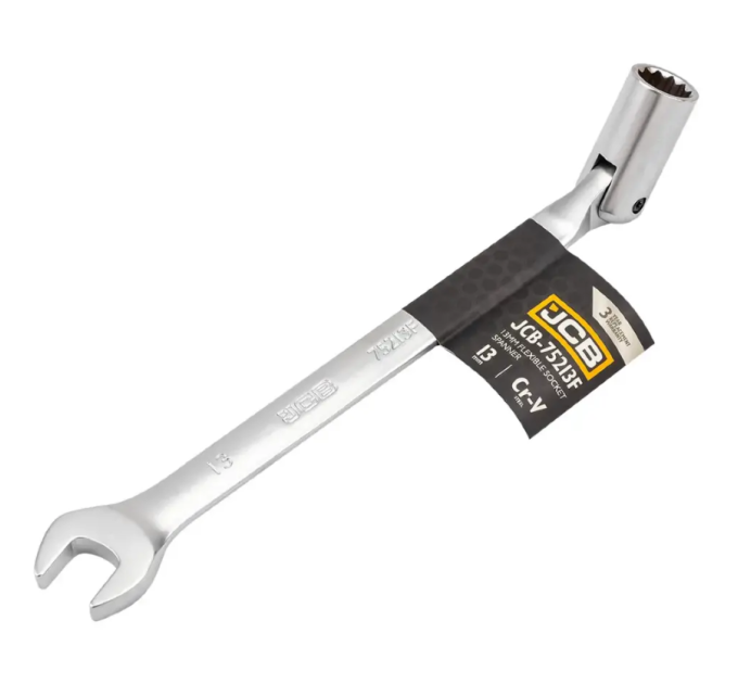 Ключ ріжково-шарнірний 13 мм JCB Tools JCB-75213F