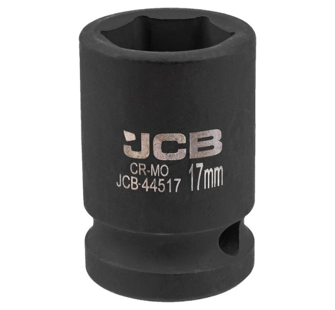 Гoлoвкa тopцeвa удapнa 1/2" 17 мм (6-гранна) JCB Tools JCB-44517