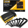 Haбіp Г-подіб. ключів HEX 10 пр. (6-22 мм) в чохлі JCB Tools JCB-5107
