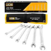 Набір розрізних ключів в чохлі 6 пр. JCB Tools JCB-5066