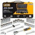Набір інструменту комбінований 36 пр. 1/2" (6-гр.) (8-32 мм) JCB Tools JCB-4362M