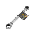 Ключ накидний з тріскачкою 10х11 мм JCB Tools JCB-7571011M