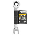 Ключ гайковий короткий з тріскачкою 8 мм JCB Tools JCB-757S08