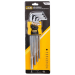 Haбіp Г-подіб. ключів подовжених HEX 9 пр. JCB Tools JCB-5093XLS