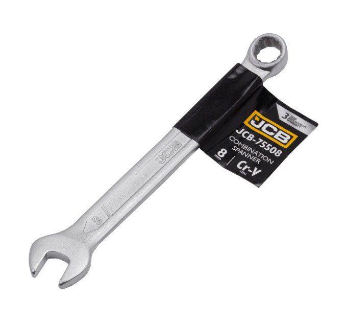 Ключ ріжково-накидний 8 мм JCB Tools JCB-75508