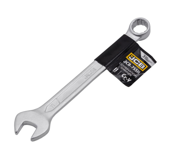 Ключ ріжково-накидний 11 мм JCB Tools JCB-75511