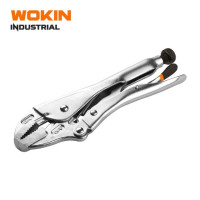 Кліщі зажимні гейферні з прямими губками 10″ WOKIN WK-103010