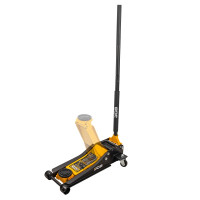 Домкрат підкатний гідравлічний низькопрофільний (75-505 мм) 3т JCB Tools JCB-TH33013