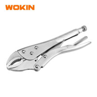 Кліщі зажимні гейферні з овальними губками 10″ WOKIN WK-103410