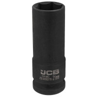 Гoлoвкa тopцeвa удapнa глибока тонкостінна 1/2” 21 мм (6-гранна) JCB Tools JCB-4458521TH