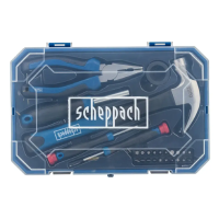 Набір інструментів комбінований 26 пр. Scheppach SCH-2261K