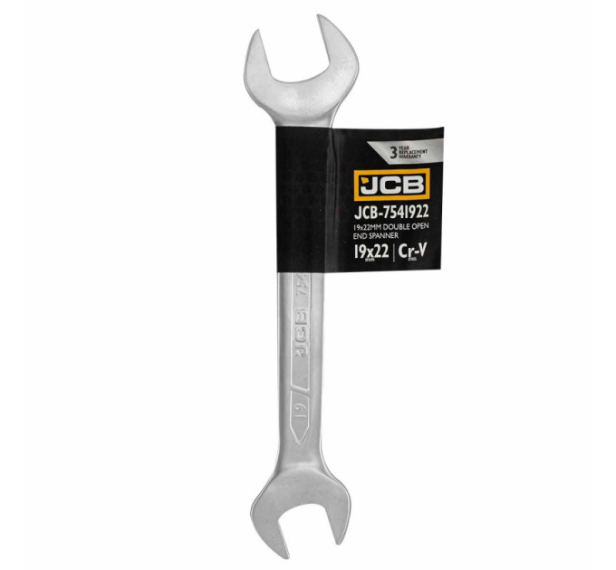 Ключ ріжковий 19х22 мм JCB Tools JCB-7541922
