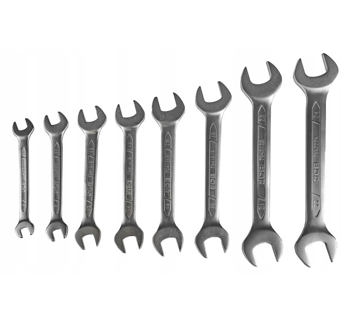 Набір ріжкових ключів в чохлі 8 пр. (8-24 мм) JCB Tools JCB-5084P