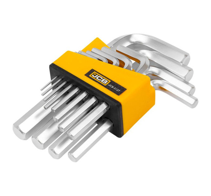 Haбіp Г-подіб. ключів HEX 12 пр. (1,5 мм-14 мм) JCB Tools JCB-5127
