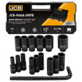 Набір головок ударних глибоких 16 од. 1/2'' (6-гр.) JCB Tools JCB-4166A-5MPB