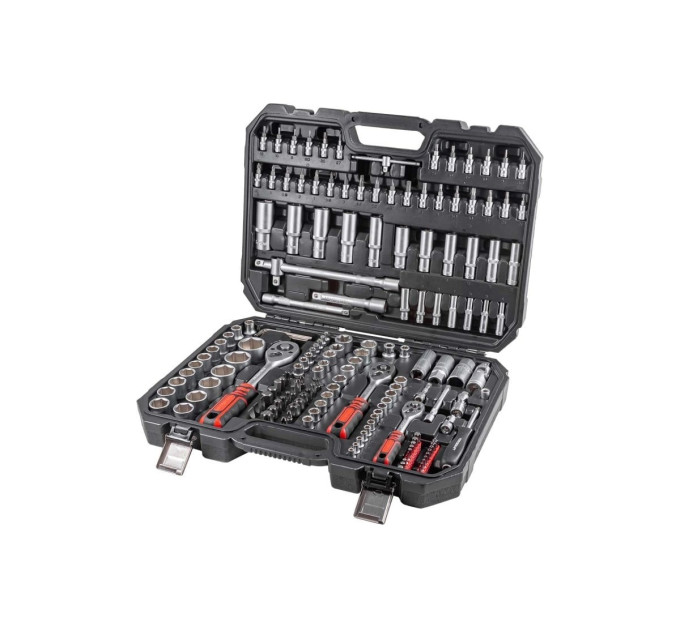 Набір інструментів 1/4", 3/8", 1/2" 172 пр. (4-32 мм) FORCEKRAFT FK-41723-5