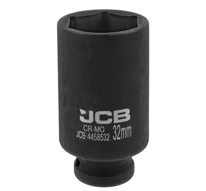 Гoлoвкa тopцeвa удapнa глибока 1/2" 32 мм (6-гранна) JCB Tools JCB-4458532