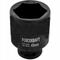 Головка торцева ударна глибока 3/4" 43 мм (6-гр.) FORCEKRAFT FK-46510043