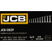 Набір ріжкових ключів в чохлі 10 пр. (6-27 мм) JCB Tools JCB-5102P