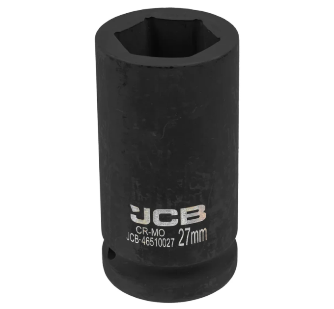 Гoлoвкa тopцeвa удapнa глибока 3/4" 27 мм (6-гранна) JCB Tools JCB-46510027