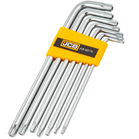 Haбіp Г-подіб. ключів подовжених з отвором TORX 7 пр. (T10H-T40H) JCB Tools JCB-5071TL Haбіp Г-подіб. ключів подовжених з отвором TORX 7 пр. (T10H-T40H) JCB Tools JCB-5071TL