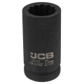 Гoлoвкa тopцeвa удapнa глибока 3/4" 27 мм (12-гранна) JCB Tools JCB-46810027
