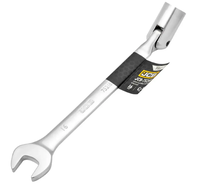 Ключ ріжково-шарнірний 16 мм JCB Tools JCB-75216F