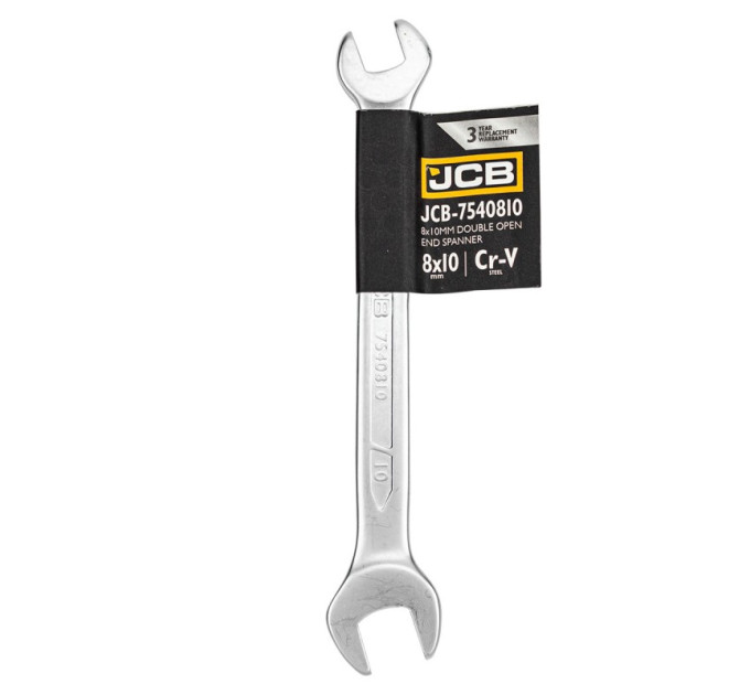 Ключ ріжковий 8х10 мм JCB Tools JCB-7540810