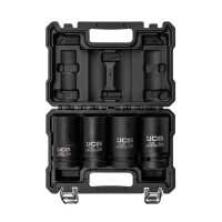 Набір головок ударних глибоких 4 од. 1'' (6-гр.) (27, 32, 33, 36 мм) JCB Tools JCB-8041-5MPB