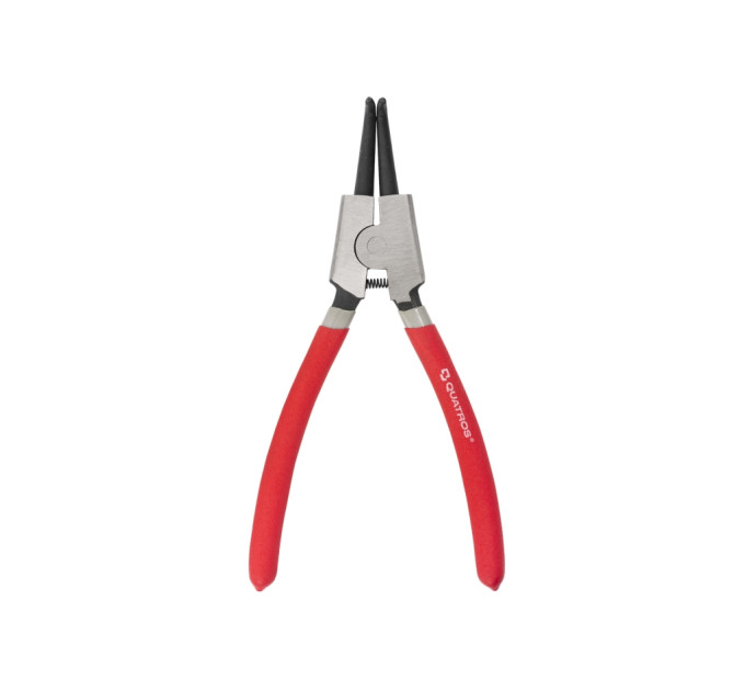 Кліщі для стопорних кілець 9" зовнішні зігнуті QUATROS QS53012