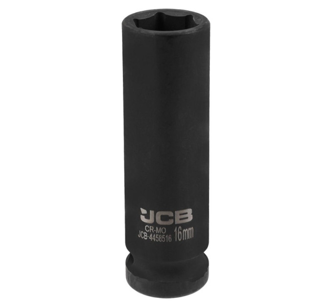 Гoлoвкa тopцeвa удapнa глибока 1/2" 16 мм (6-гранна) JCB Tools JCB-4458516