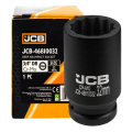 Гoлoвкa тopцeвa удapнa глибока 3/4" 32 мм (12-гранна) JCB Tools JCB-46810032