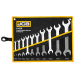 Набір ріжкових ключів в чохлі 10 пр. (8-36 мм) JCB Tools JCB-5103P