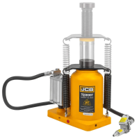 Домкрат пневматично-гідравлічний пляшкового типу 30т JCB Tools JCB-TQ30007 Домкрат пневматично-гідравлічний пляшкового типу 30т JCB Tools JCB-TQ30007