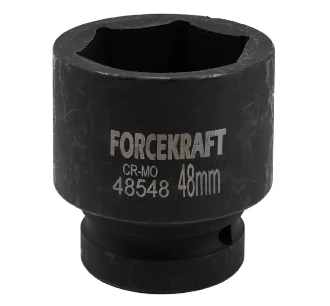 Головка торцева ударна 1" 48 мм (6-гр.) FORCEKRAFT FK-48548